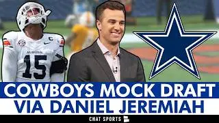 Cowboys Mock Draft REACTION To Daniel Jeremiah’s SURPRISING Round 1 Picks For Dallas