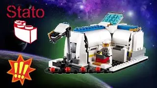 Lego creator 3in1 31066 Launch a satellite with the 3-in-1 Space Shuttle Explorer! lego building
