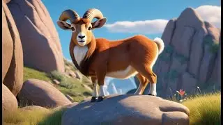 Urial Utters Go Bleat Bleat Bleat | Animal Nursery Rhyme | Kids Songs | Baby Music