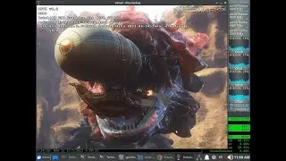 3DMark 2006 D9VK Test 60fps QuickSync x64 + Sound (Core i3 8350K) + Mesa 23.x