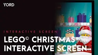 Christmas Interactive LEGO Screen: Elevate Your Brand Experience | YORD studio