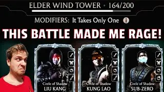 MK Mobile. Battle 164 is INSANE in Fatal Elder Wind Tower! INSTANT X-RAY!
