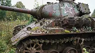 wow omg ASMR Battle tank Restoration Restore a 1956 AMX-13 Light Tank from abandoned condition