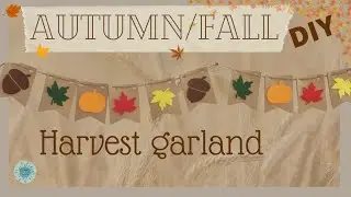 Diy Autumn Garland: Festive Fall Decor For Your Home  | Autumn Diy Decor Ideas |Diy Fall Decor🍁🌾
