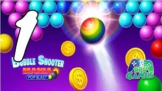 Bubble Shooter Mania - Extreme Blast Gameplay Walkthrough #1 (Android, IOS)