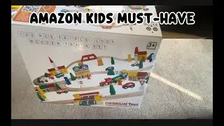 Watch Before You Buy! Orbrium Toys Triple-Loop Wooden Train Set Review - Amazon Kids Must-Have!