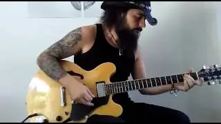 Demian Dominguez plays Johnny Winter