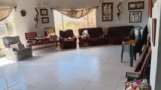 We finally tiled the Living room/ Kitchen | Zimbabwe Rural Life 🇿🇼