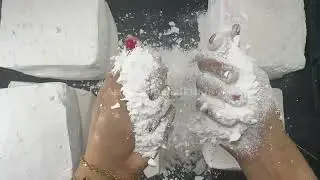 Oddly satisfying @ASMRgymchalkIndonesia | Pure White Chalk Part - 7/20