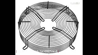 Professional Customized Metal Concentric Circle Fan Guard Making Machine Production Line