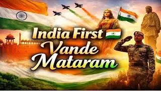 India First 🇮🇳 | Vande Mataram | Patriotic Instrumental Tribute
