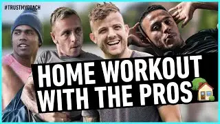HOME WORKOUT with Douglas Costa, Thiago Alcantara and Rafinha 💪Follow along with us!