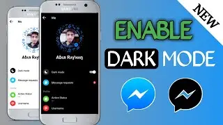 Messenger Dark moad : how to enable dark mode officially on facebook messenger 2020| sr unique tech