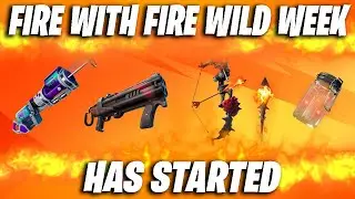 Fortnite ( Fire With Fire Wild Week EVENT Has Started !!! ) Chapter 3 Season 4 In Staging Servers