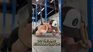 RING RUSSIAN PUSH UP #muscleup