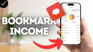 How To Bookmark Income On MoneyManager?