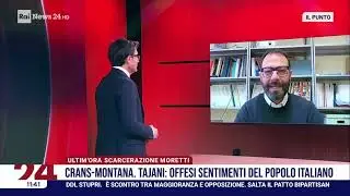 Stefano Patuanelli in collegamento con Rainews24 - 24/01/2026