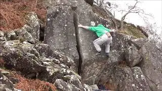 Monk Trunk stand 6B / V4 ** at Carrock Fell
