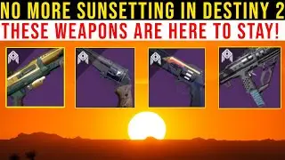 SUNSETTING IS GONE IN DESTINY 2 | NO MORE POWER CAPS FOR ARMOR AND WEAPONS!