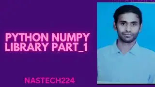 Python numpy  library-part1