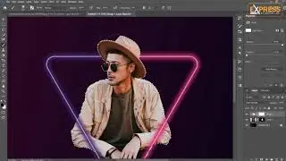 Neon Photoshop Editing . the initiative of  Ayraphics and Express Solution.