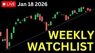 Live Stock Charting | Weekly Watchlist Top Stocks Ready for Massive Move | Jan 18 2026