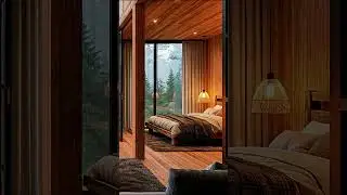 Luxury Forest Holiday Home Tour | Buy Your Dream Rainy Haven #relax #tinyhouse #cabin #villa #home