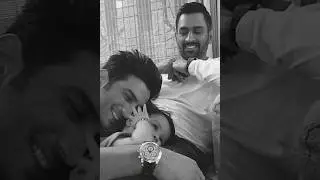 MS Dhoni with Daughter Ziva 🌻❤❤ #msdhoni #sushantsinghrajput #csk #fatherdaughter#shortsvideo#viral