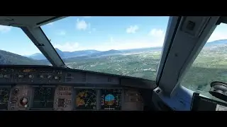 MSFS 2020 - Salzburg RNP Z 33 (AR) | Fenix A320 | Google Maps | Live Weather | 4k | Ultra