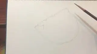 初心者デッサン講座　〜カボチャを描く〜　1/3  #デッサン#鉛筆デッサン