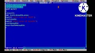 How to create a area of rectangle in c++