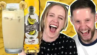 Irish People Try Banana Alcohol Cocktails