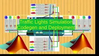 Code generation and Demo for the Traffic lights Simulation Using Arduino and LED's