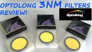 OPTOLONG NARROWBAND 3NM Filter Set Review