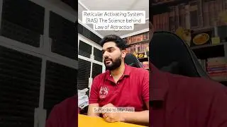 Reticular Activating System (RAS) The Science behind Law of Attraction #shorts