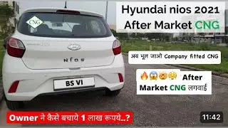 HYUNDAI NIOS Grand i10 2023 After Market CNG Ownership Review गलती या समझदारी…? CNG in BS6 #hyundai