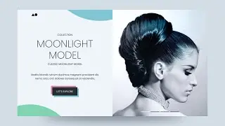 Creative Landing Page Design with Animation & Slick Slider | HTML, CSS ANIME JS