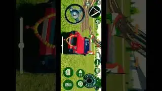 Mahindra Thar Lovers. Jai Veeru Song 🚨🔥 indian car simulator 3d game... red Mahindra thar Modified