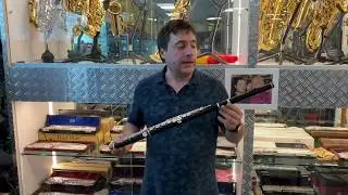 PROVA del FLAUTO TRAVERSO Di ZHAO in legno wood granadilla a cura di Simone Ginanneschi