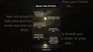 Quotes that hit hard.