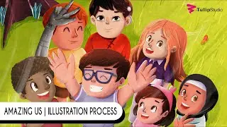 AMAZING US | ILLUSTRATION PROCESS