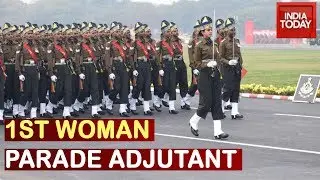 Army's Woman Power: Captain Tanya Becomes 1st Woman Parade Adjutant