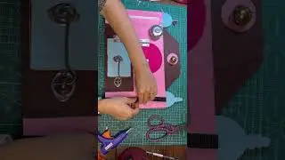 DIY Busy Board #diy #formybaby #embehanhphuc #happybaby #busyboard