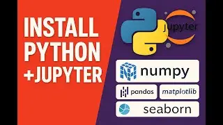 Python Setup with Virtual Environment Jupyter and Libraries | Numpy Pandas Matplotlib Seaborn