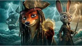 Judy Hopps vs. Zombie Pirates!🏴‍☠️ | Zootopia Fan Animation