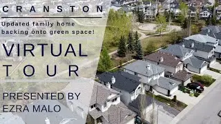 Family home backing onto green space!