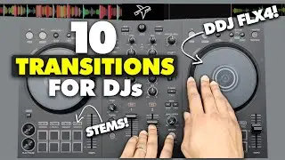 10 диджейских переходов от новичка к продвинутому | Pioneer DDJ FLX4