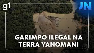 Jornal Nacional: indígenas cobram ações mais duras contra o garimpo ilegal na terra Yanomani