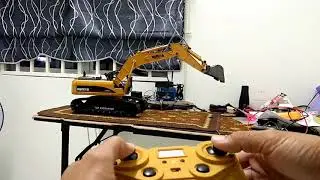 Huina 580 full metal rc excavator