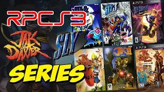 RPCS3 SLY COOPER / JAK AND DAXTER SERIES | PLAYABLE GAMES 🎮 2022 | Fully Playable✔️ | 2022